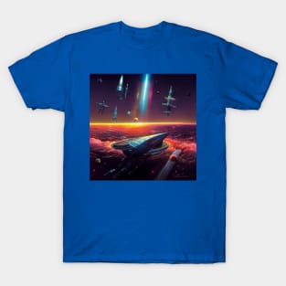 Interplanetary Spaceport T-Shirt